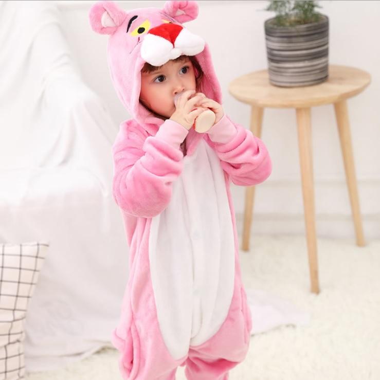 Bộ body hình báo hồng cho bé gái 3-12 tuổi