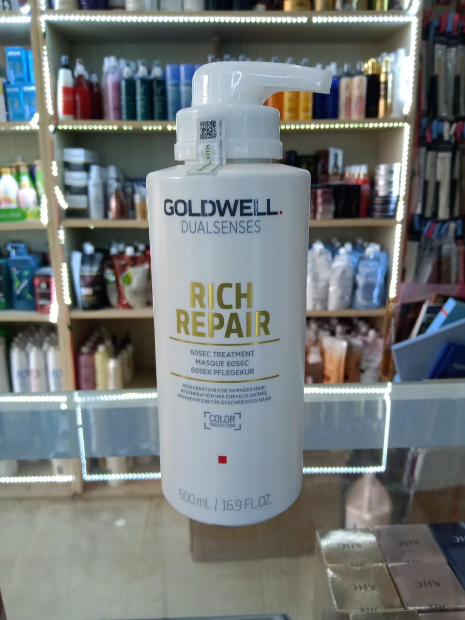 Dầu hấp tóc Goldwell Rich Repair 60Sec 500ml