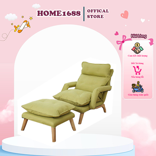 Ghế Lười Thư Giãn Cao Cấp, Ghế Bành Sofa Nữ Hoàng Nằm Đọc Báo Nghỉ Ngơi Cực Thích, Cấu Tạo Cực Êm, Khung Ghế Chắc Chắn - HOME1688VN