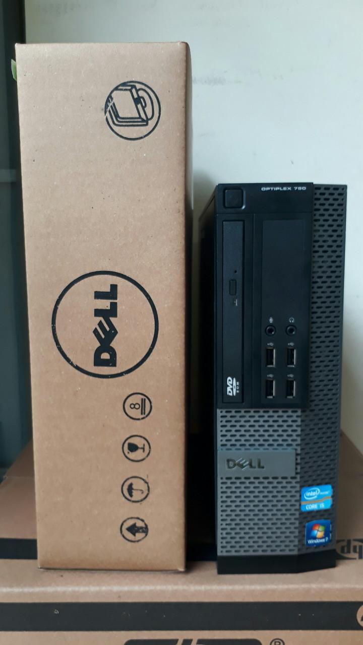 Máy tính đồng bộ Dell Optiplex 790 SFF CPU G620, Ram 4GB, HDD 160GB, DVD) tặng USB thu Wifi, Hàng nhập khẩu