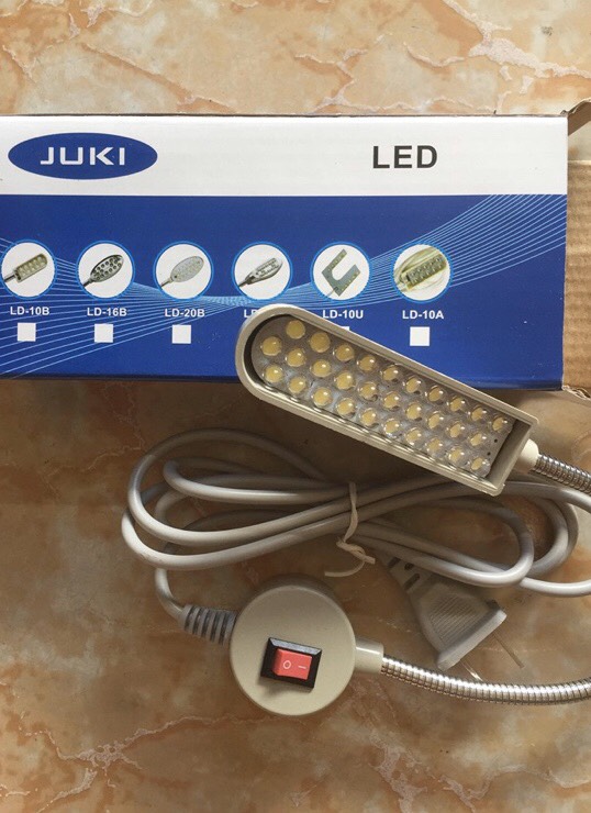 Đèn led máy may juKi, đèn 30 bóng, siêu sáng và tiết kiệm điện