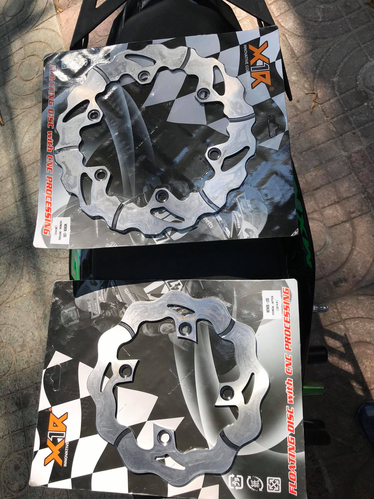 Cặp đĩa X1r sọc cho winner và winner x