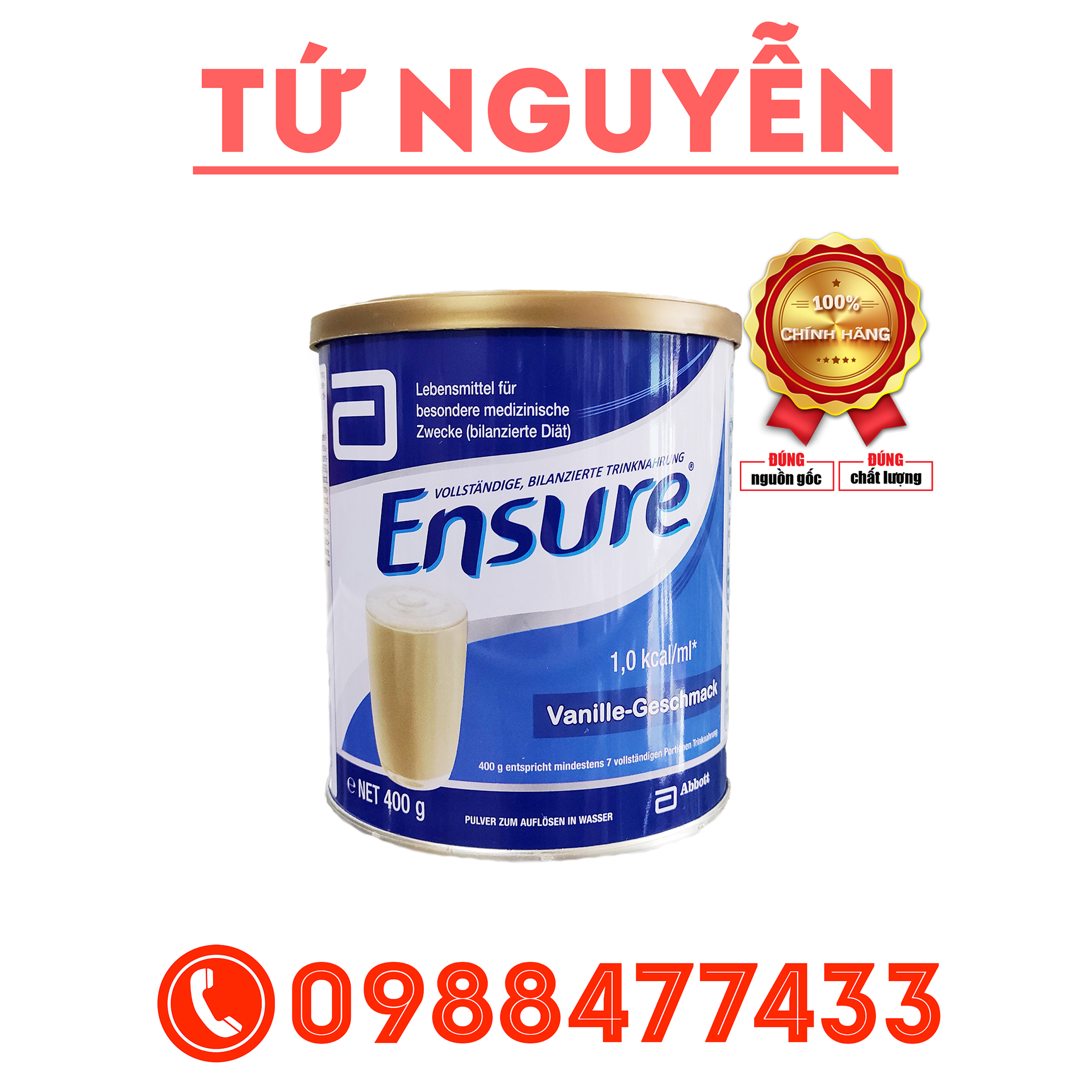 Sữa ensure nhập khẩu đức