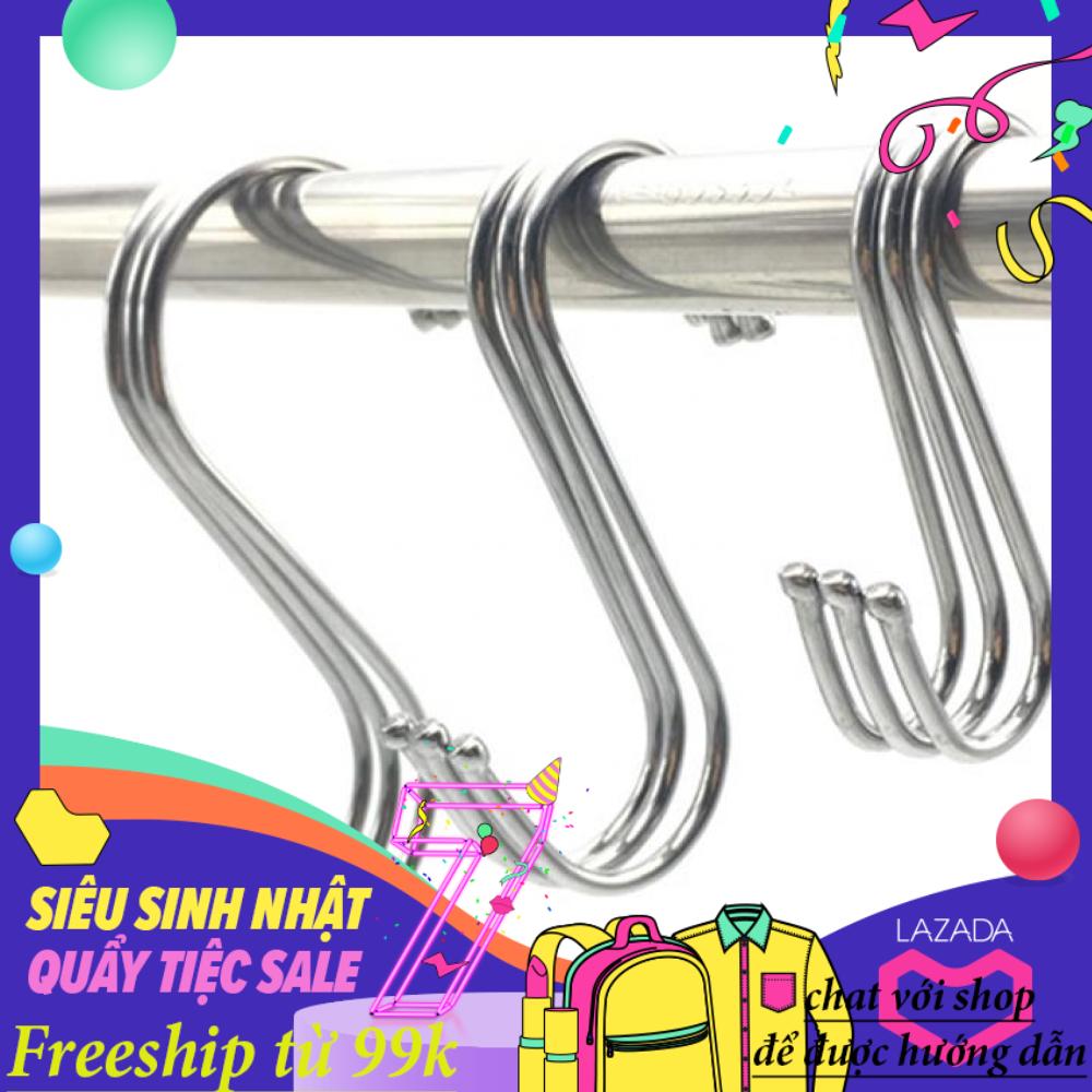 COMBO 4 Móc treo đồ hình chữ S đa năng