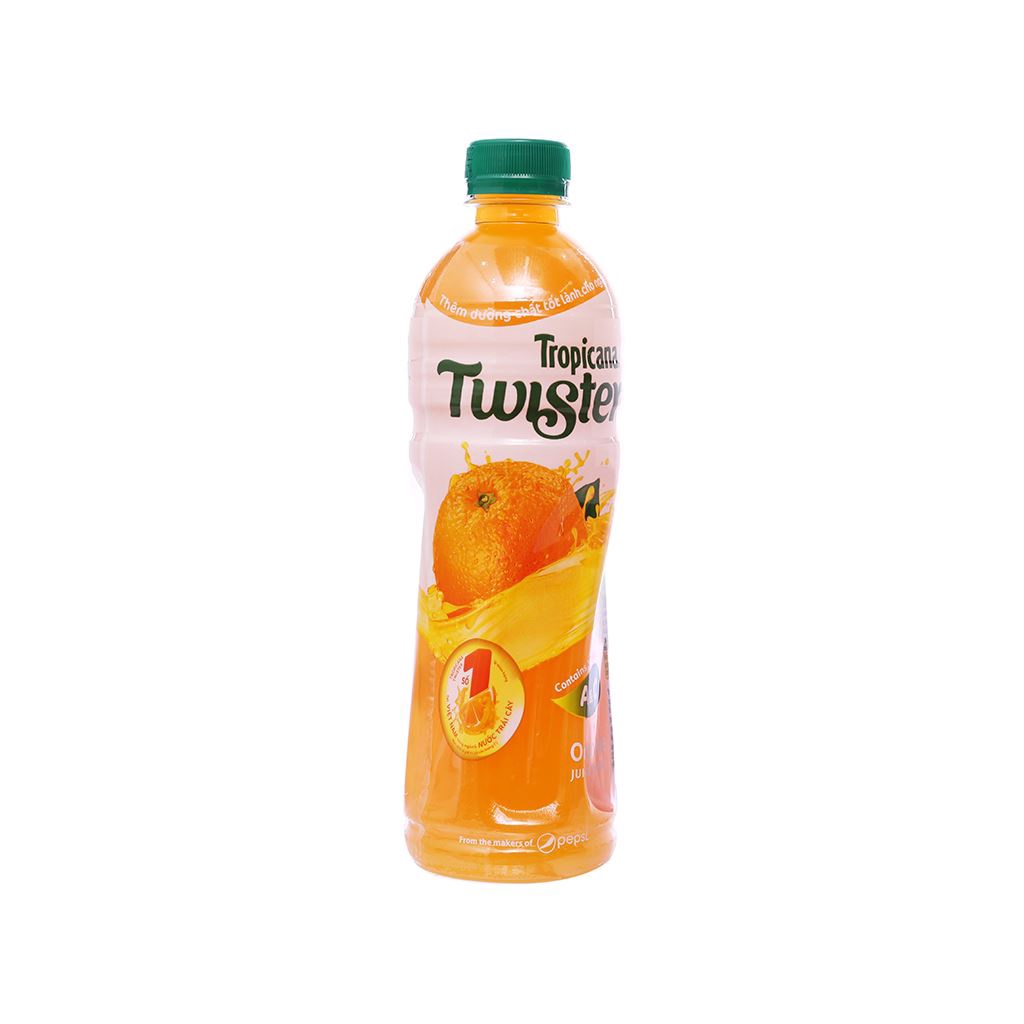 Nước cam ép Twister chai 455ml (có chai lạnh ship hỏa tốc)