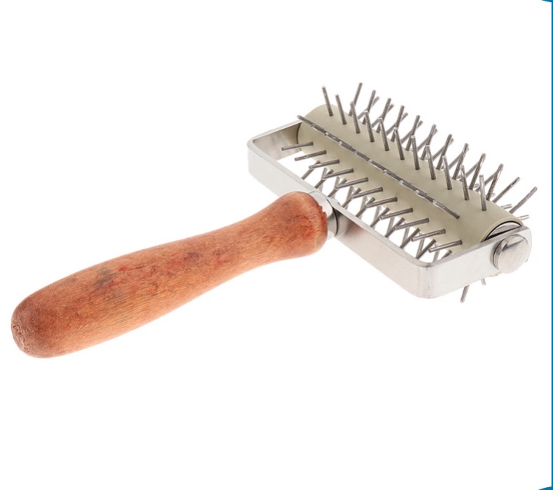 Cây lăn đinh, lăn lưới inox tạo kiểu bánh