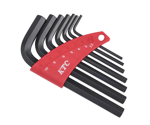 Bộ lục giác nhật chữ l ktc hl107 - bộ lục giác nhật đầu thẳng gồm 7 cỡ từ 2.5-10mm