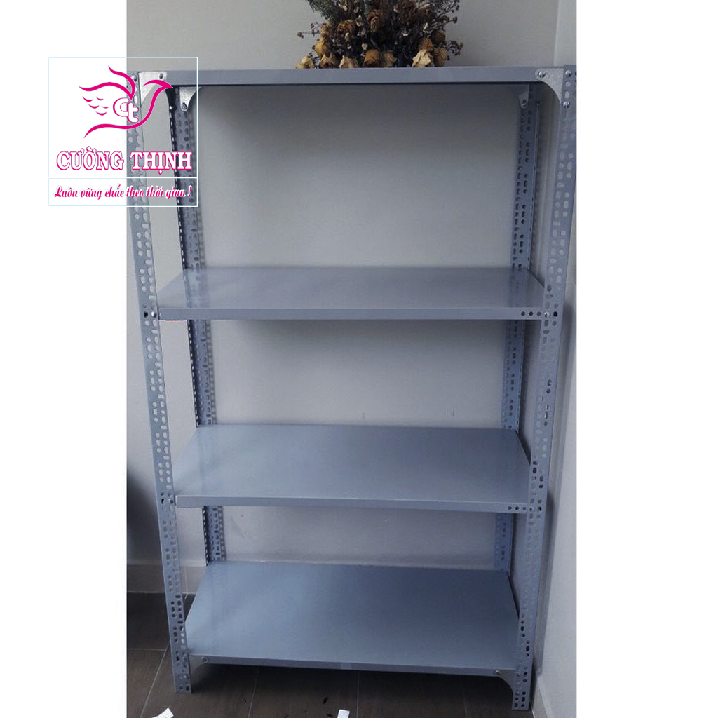 Kệ sắt đa năng 4 tầng, cao 150cm x dài 60cm x rộng 40cm, kệ sắt đựng đồ