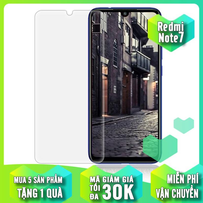Kính cường lực cho xiaomi redmi note 7 / note 7 pro - trong suốt