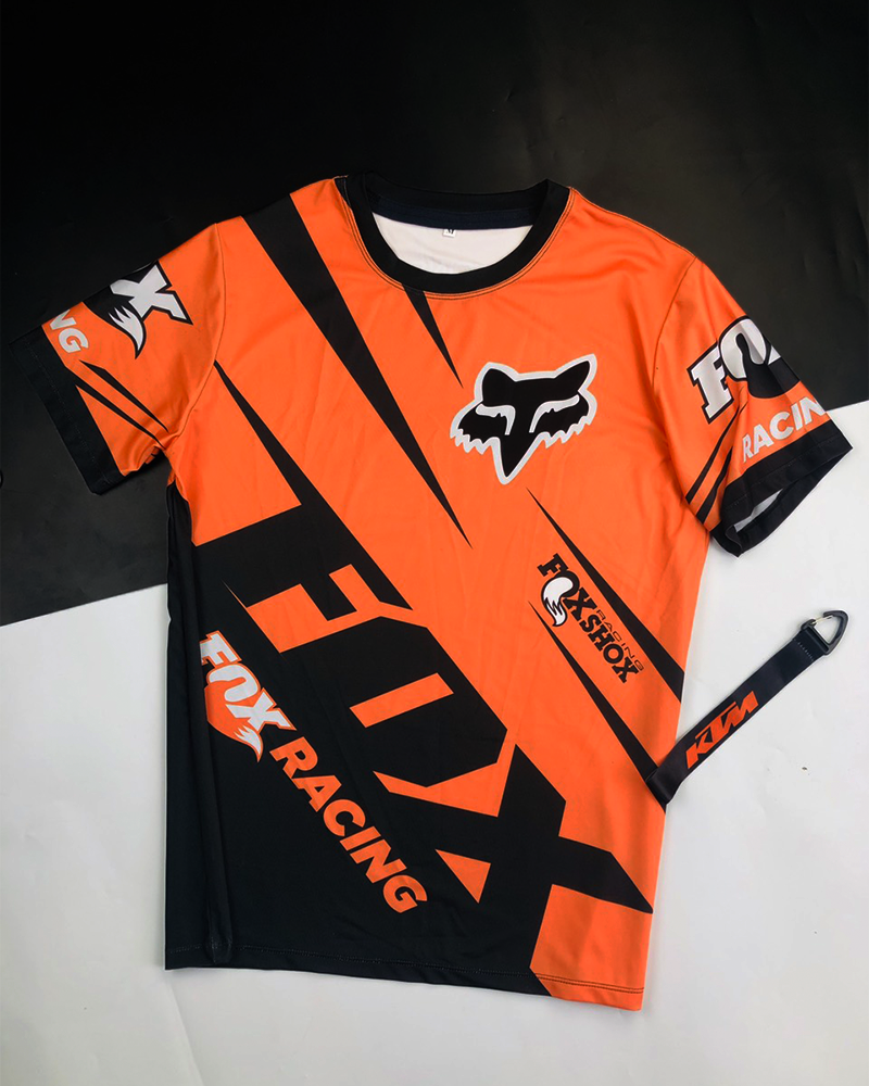 Áo thun đua FOX RACING Bảo Hành Bong Tróc Trọn Đời [ FREE SHIP ] ẢNH THẬT
