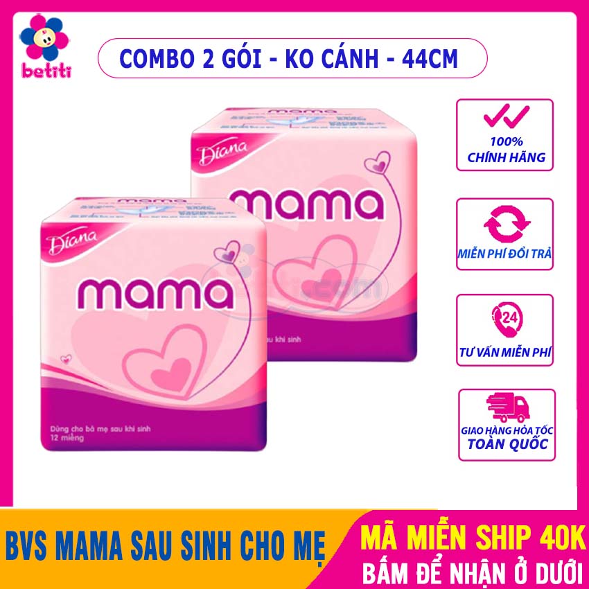 (SET 2) Băng Vệ Sinh Mama Siêu Thấm Mềm Mại, Êm Ái, Tiện Lợi Cho Mẹ Sau Sinh - Băng Vệ Sinh Hàng Ngày, Băng Vê Sinh, Băng Vệ Sinh Ban Đêm, Bang Vệ Sinh Nữ - 2 Bang Ve Sinh Mama