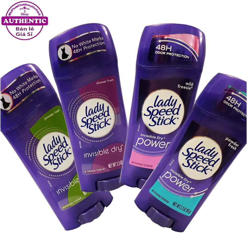 Lăn khử mùi dạng sáp lady speed stick 24h