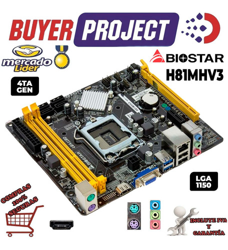 Main biostar h61,h81,h110