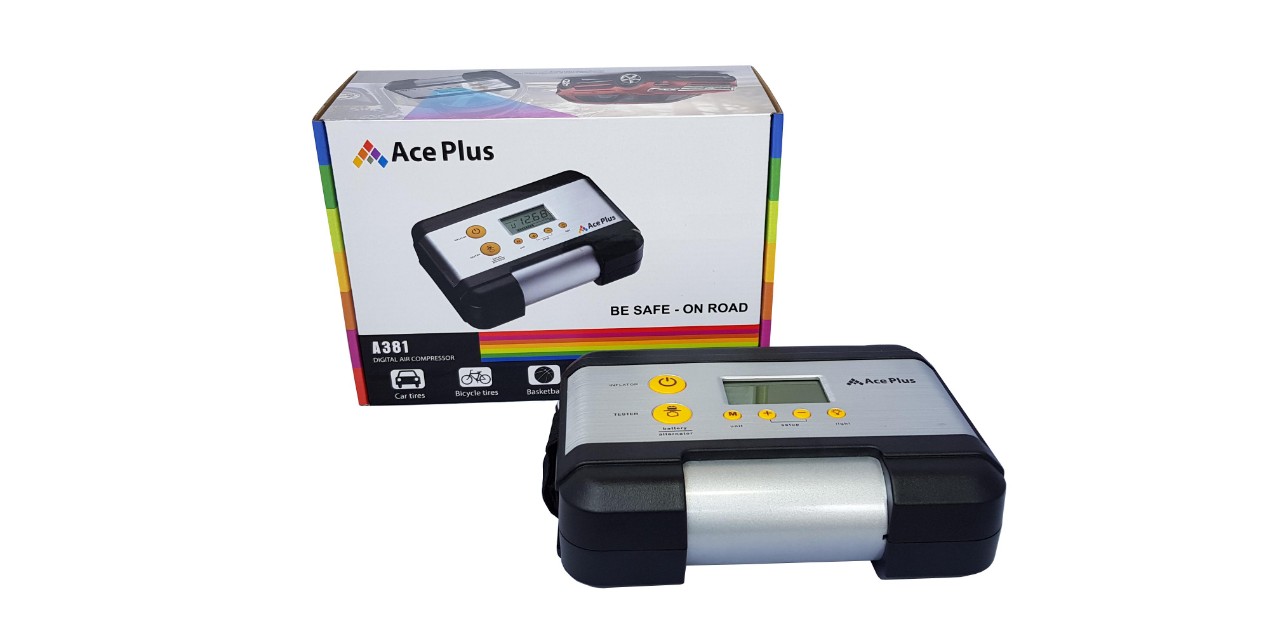 Máy bơm hơi kỹ thuật số công nghệ cao ace plus a381