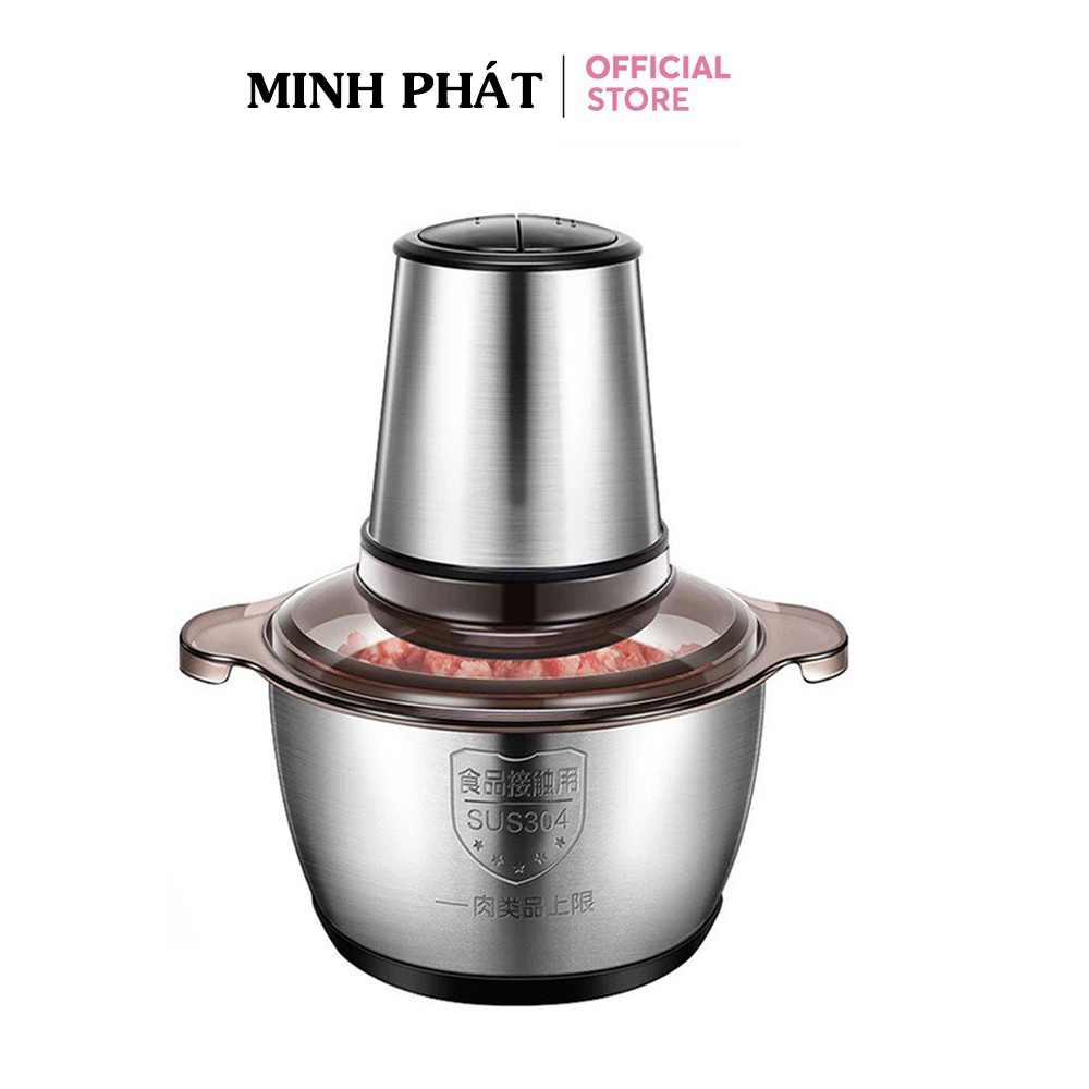 Cối xay thịt kitchen expert 2l cối inox 304 cao cấp