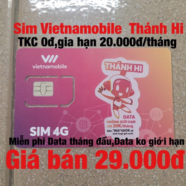 Sim vietnamobile thánh hi hi hi - mua lẻ giá sỉ