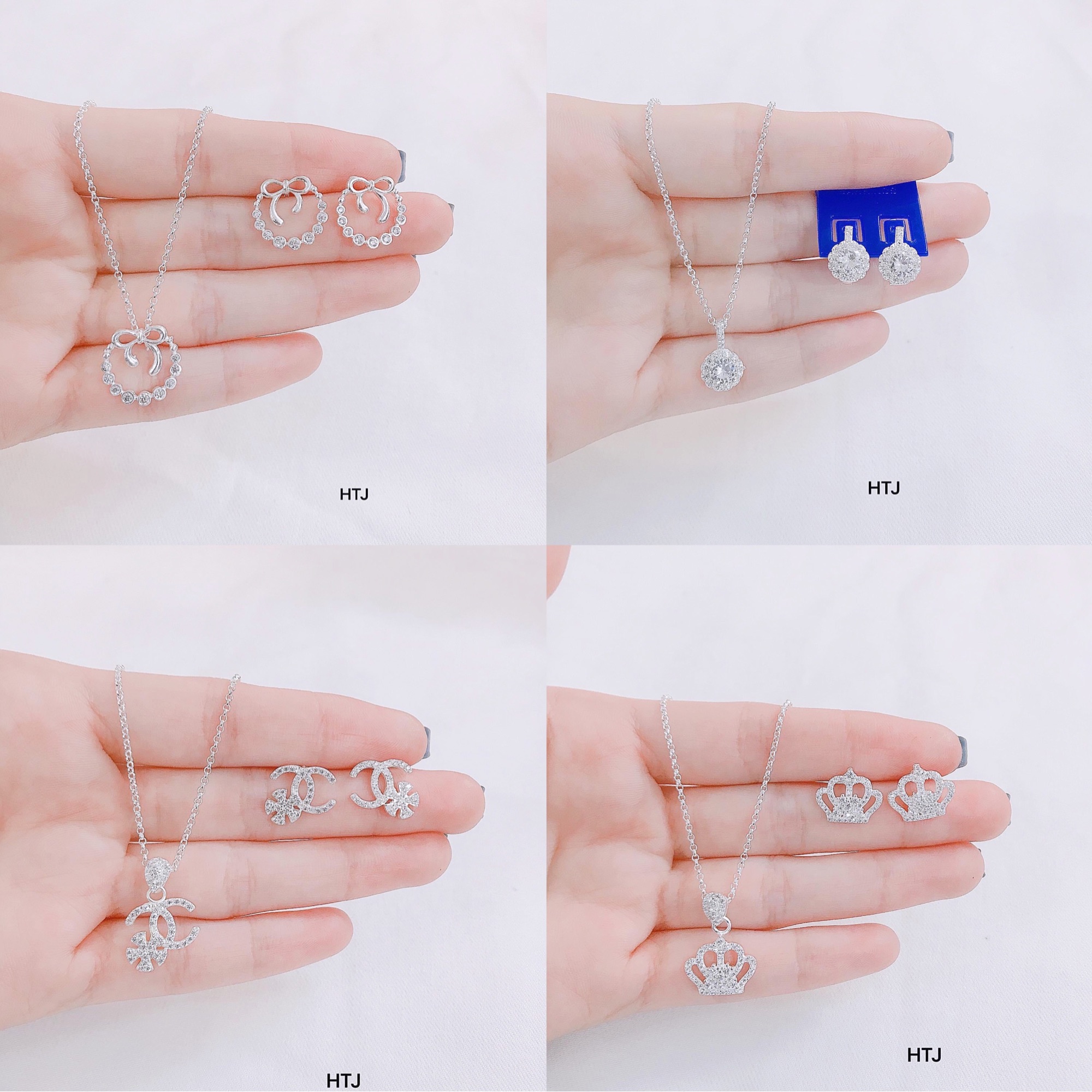 ❤️SALE KHỦNG❤️ BỘ TRANG SỨC BẠC 925