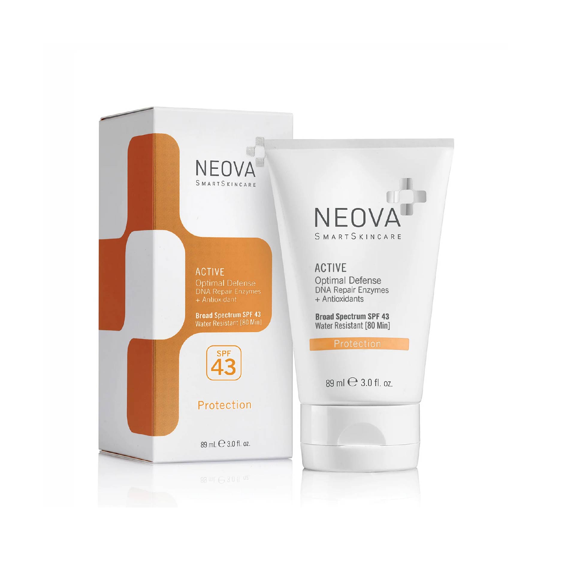 Kem chống nắng bảo vệ tia dành cho body & mặt Neova Active Broad Spectrum SPF43 89ml