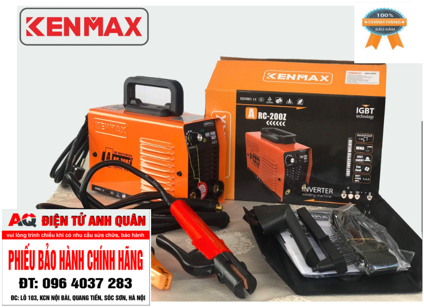 Máy hàn kenmax 200F Nhật Bản-Máy hàn mini-Hàng chính hãng