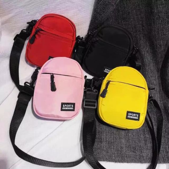 Túi đeo chéo mini nam nữ thời trang phong cách Sport