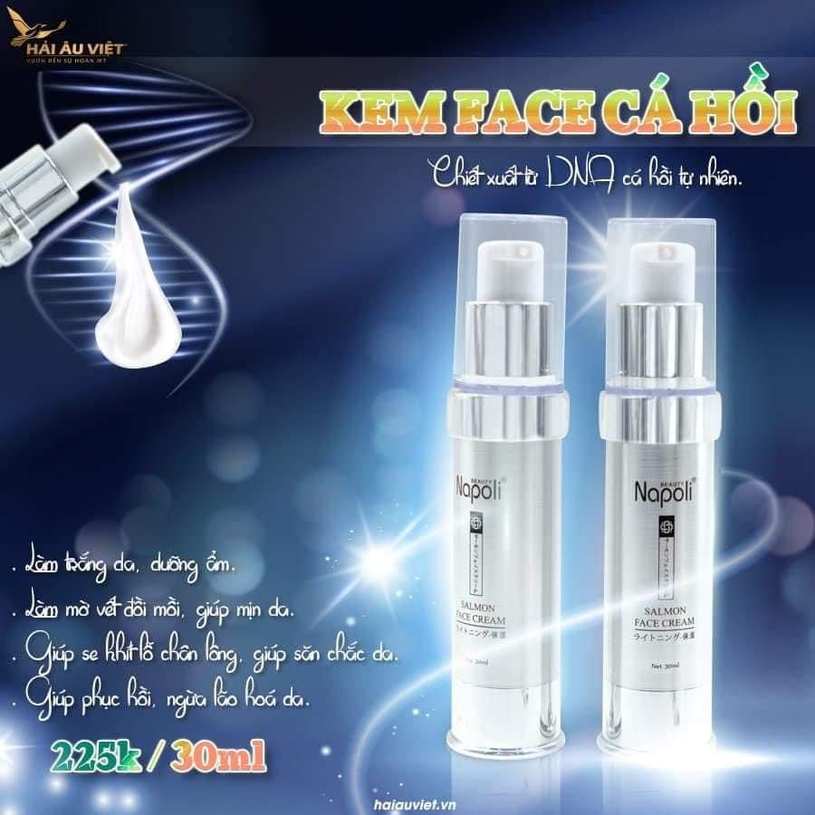 Kem face cá hồi chống lão hóa, dưỡng da