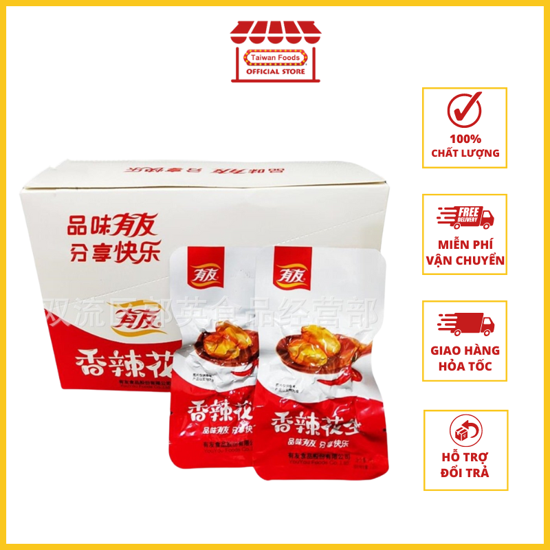Đậu phộng muối ớt cay siêu ngon - gói 18gr hot
