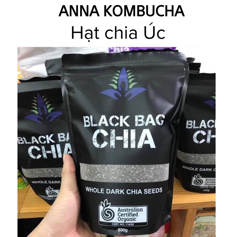 500g Hạt Chia Úc Nhập khẩu Chính Hãng Absolute Organic Hữu Cơ