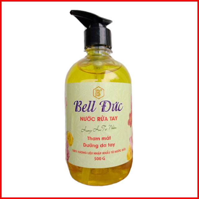 Nước Rửa Tay Diệt Khuẩn Bell Đức Hương Nước Hoa Pháp 500ml- Dung Dịch Rửa Tay, Gel Rửa Tay