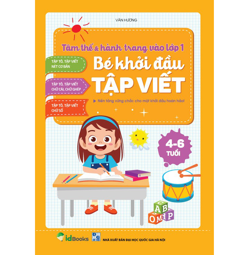 Sách - bé khởi đầu tập viết tâm thế & hành trang vào lớp 1