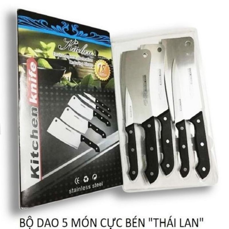 Bộ dao 5 món thái lan siêu xinh