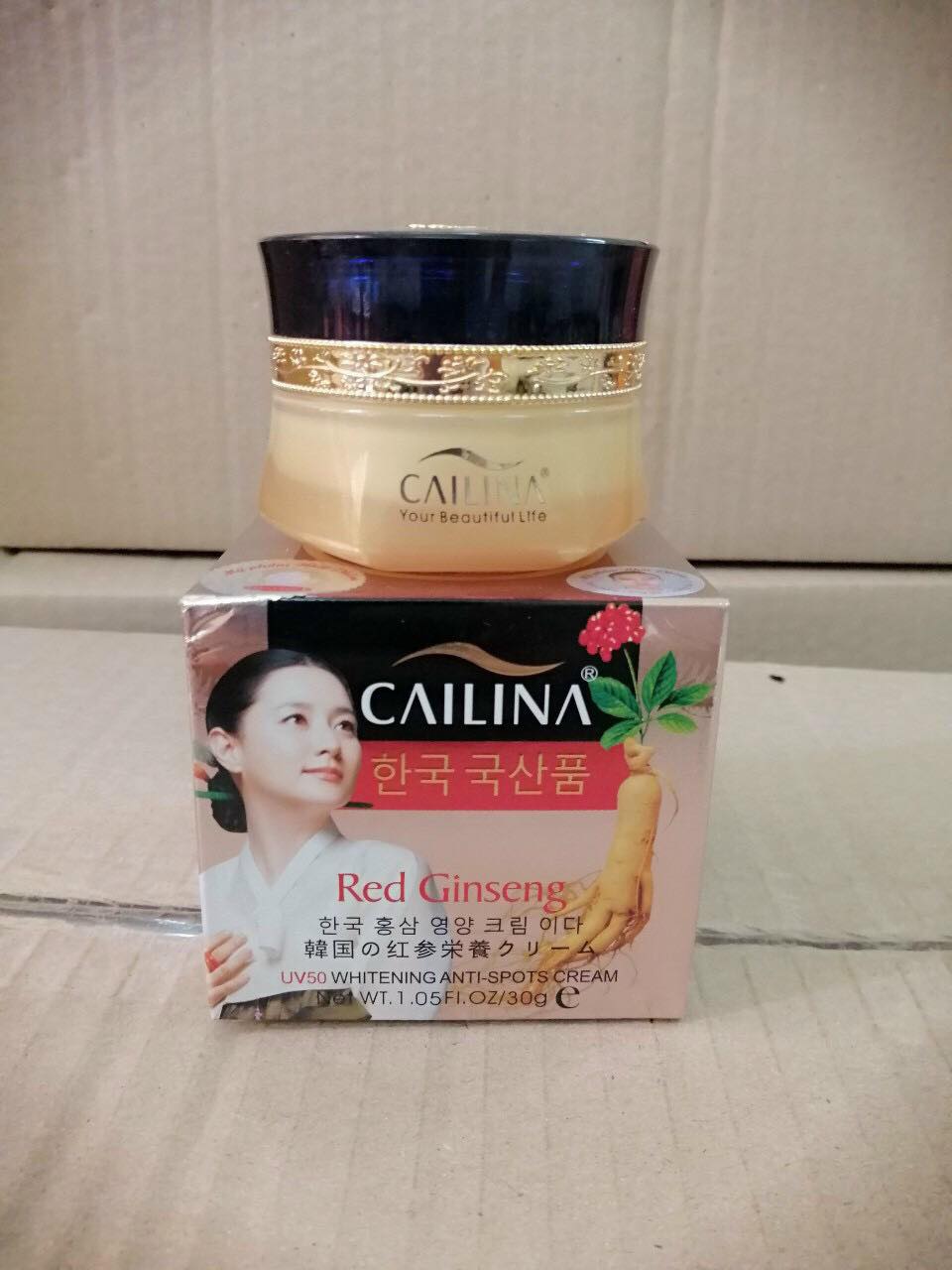 Kem trị nám tàn nhang Cailina Red Ginseng