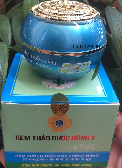 Kem THẢO DƯỢC ĐÔNG Y - Trắng da, chống nắng, giữ ẩm, mềm mịn, se khít lỗ chân lông
