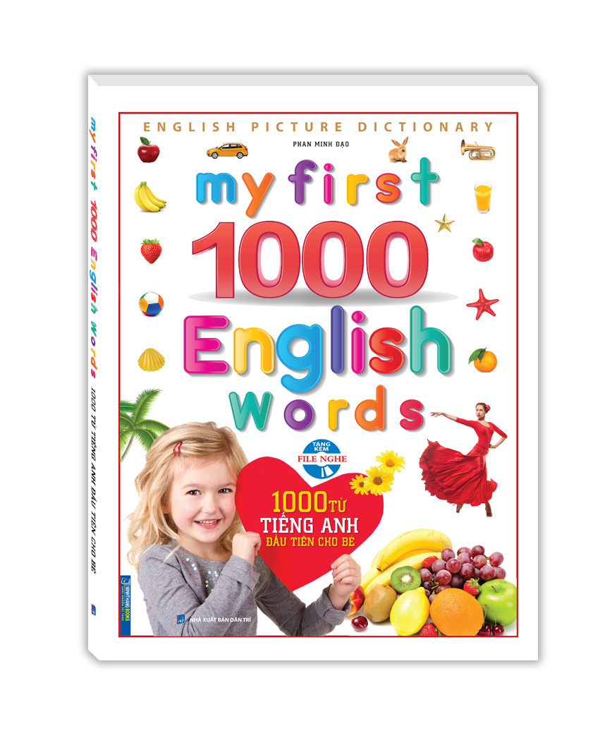 Sách - 1000 từ tiếng anh đầu tiên cho bé