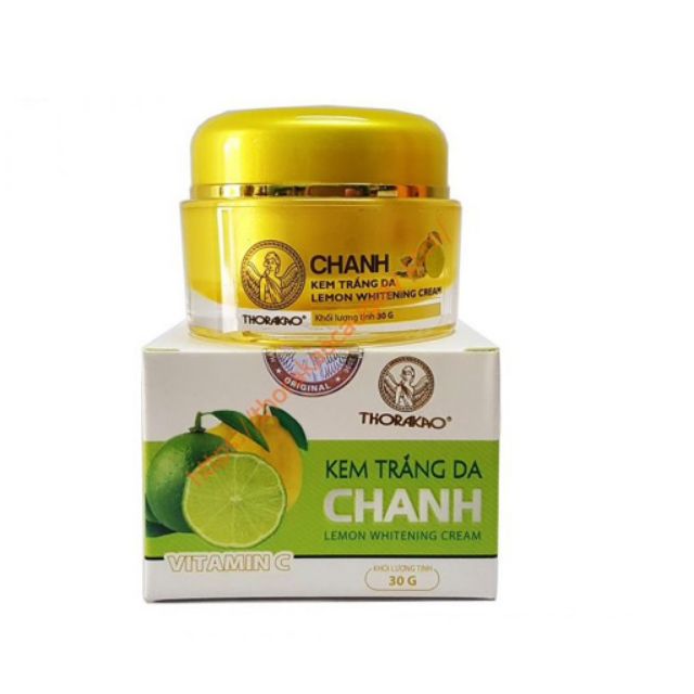 Kem Thorakao dưỡng trắng da chanh 30gr
