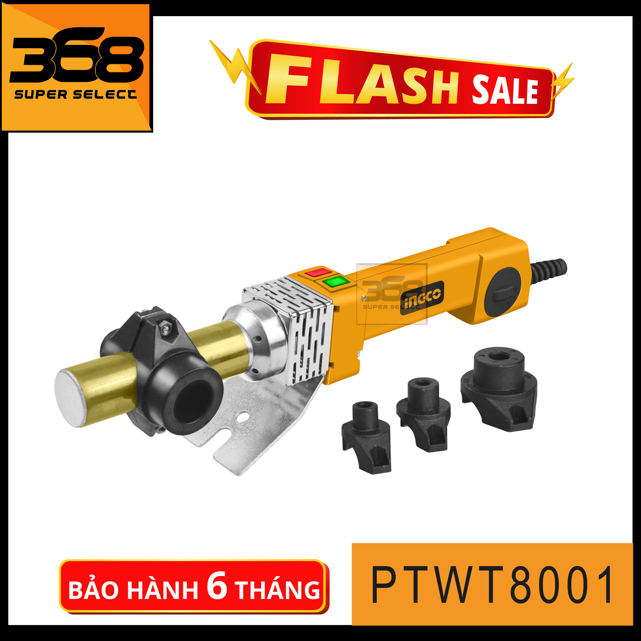 Máy hàn ống nhựa 800w ingco ptwt8001