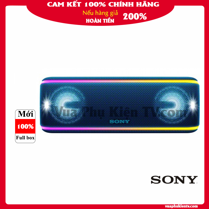 Loa bluetooth Sony SRS-XB41 extra bass chống nước nguyên seal mới 100% chính hãng