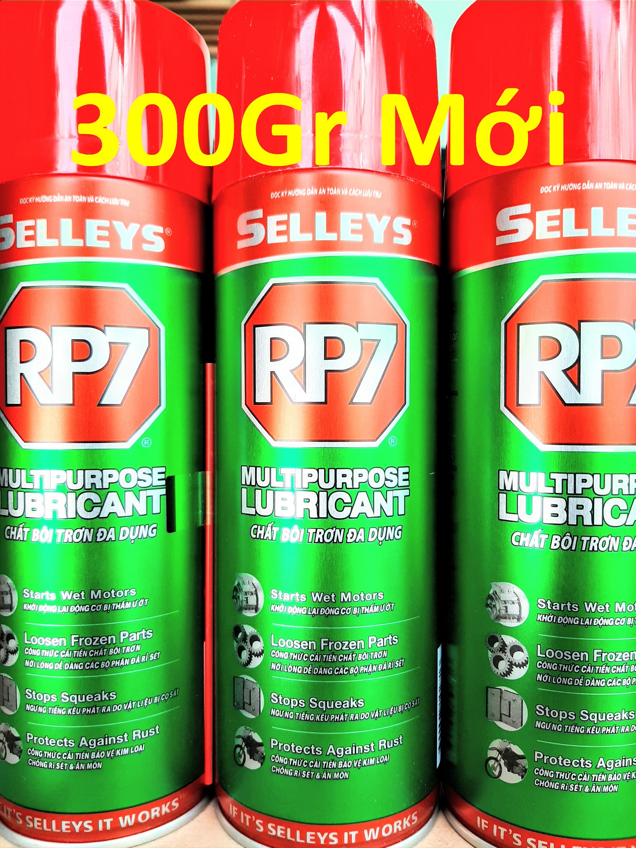 12 Chai RP7 300G Xịt Chống Rỉ Sét Và Bôi Trơn | RP7 300G | Bình Xịt RP7 300G