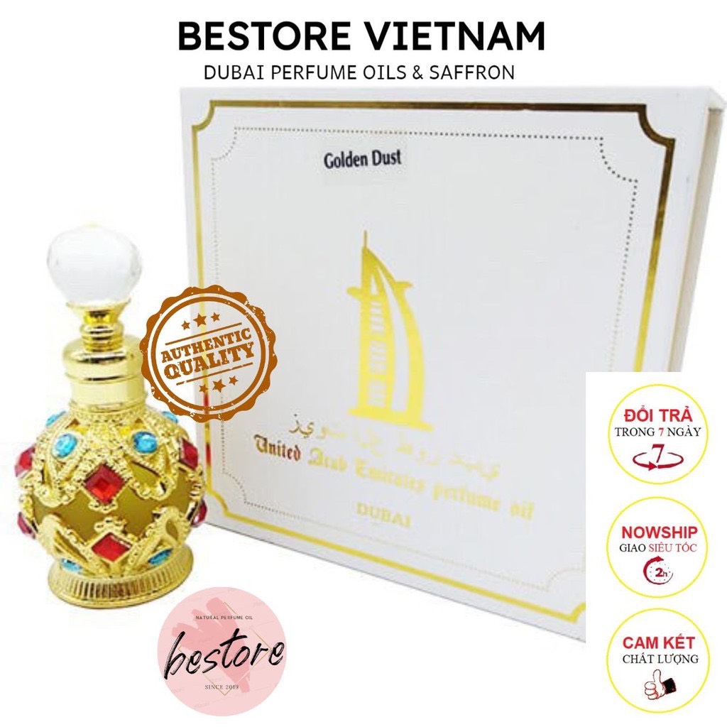 Tinh dầu nước hoa Dubai thiết kế chính hãng 15ml - Bestore Vietnam