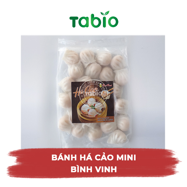 HCM - Bánh há cảo mini (25 cái) 500G - Bình Vinh - TABIO