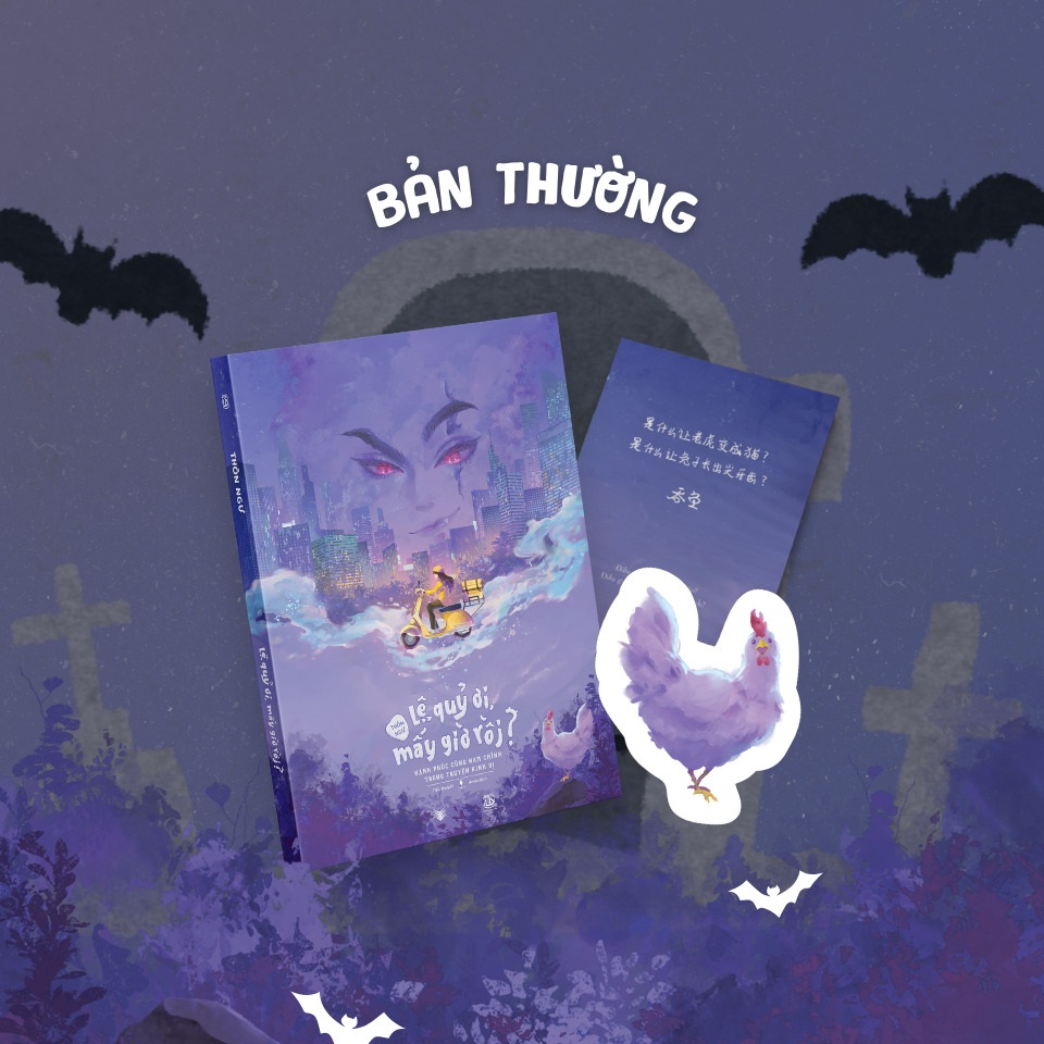 Oh Demon, How Long Has It Been? Free Bookmark “Gà Kiên Cường” with a Message and Signature from the Author (Limited Quantity)