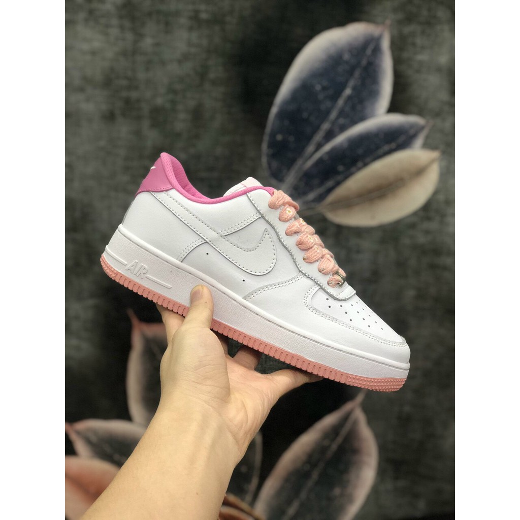Giày AF1 Màu Mới , GIÀY NIKE MỚI MÀU Trắng Đế Xanh - Trắng Đế Hồng
