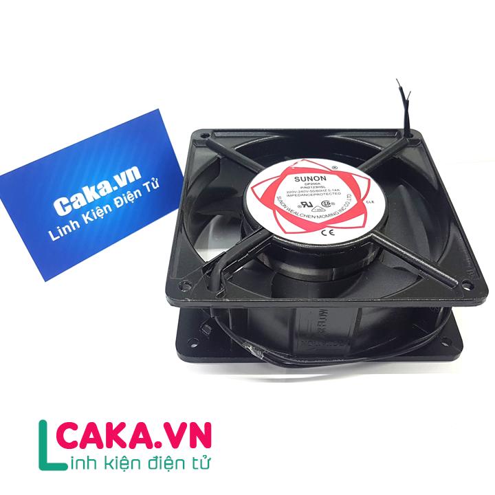 Quạt tản nhiệt 220V Sunon DP200A, Quạt Sunon DP200A 12x12