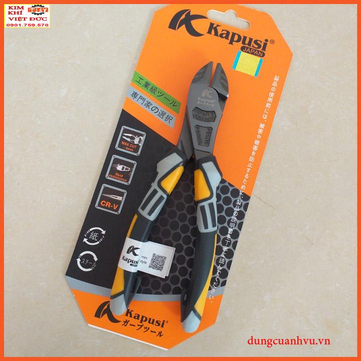 Kìm cắt Nhật 7inch Kapusi cao cấp xuất Đức