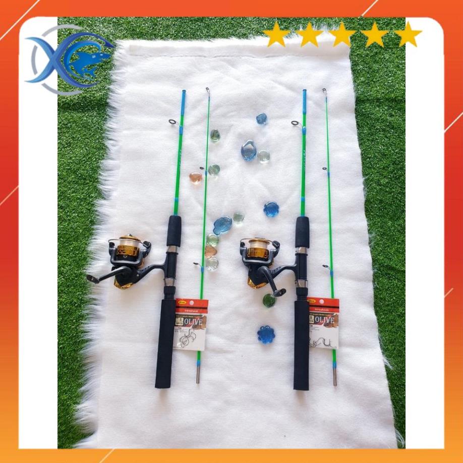Combo cần Câu và Máy. Tặng bịch lưỡi oliver tôm siêu hấp dẫn