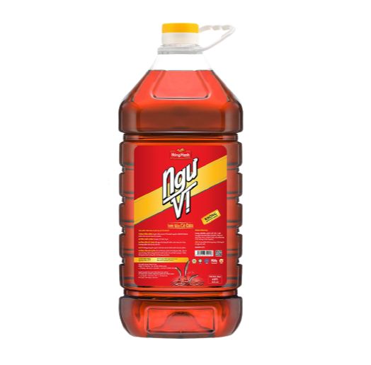 Nước mắm cá cơm ngư vị hồng hạnh 4,9 lít