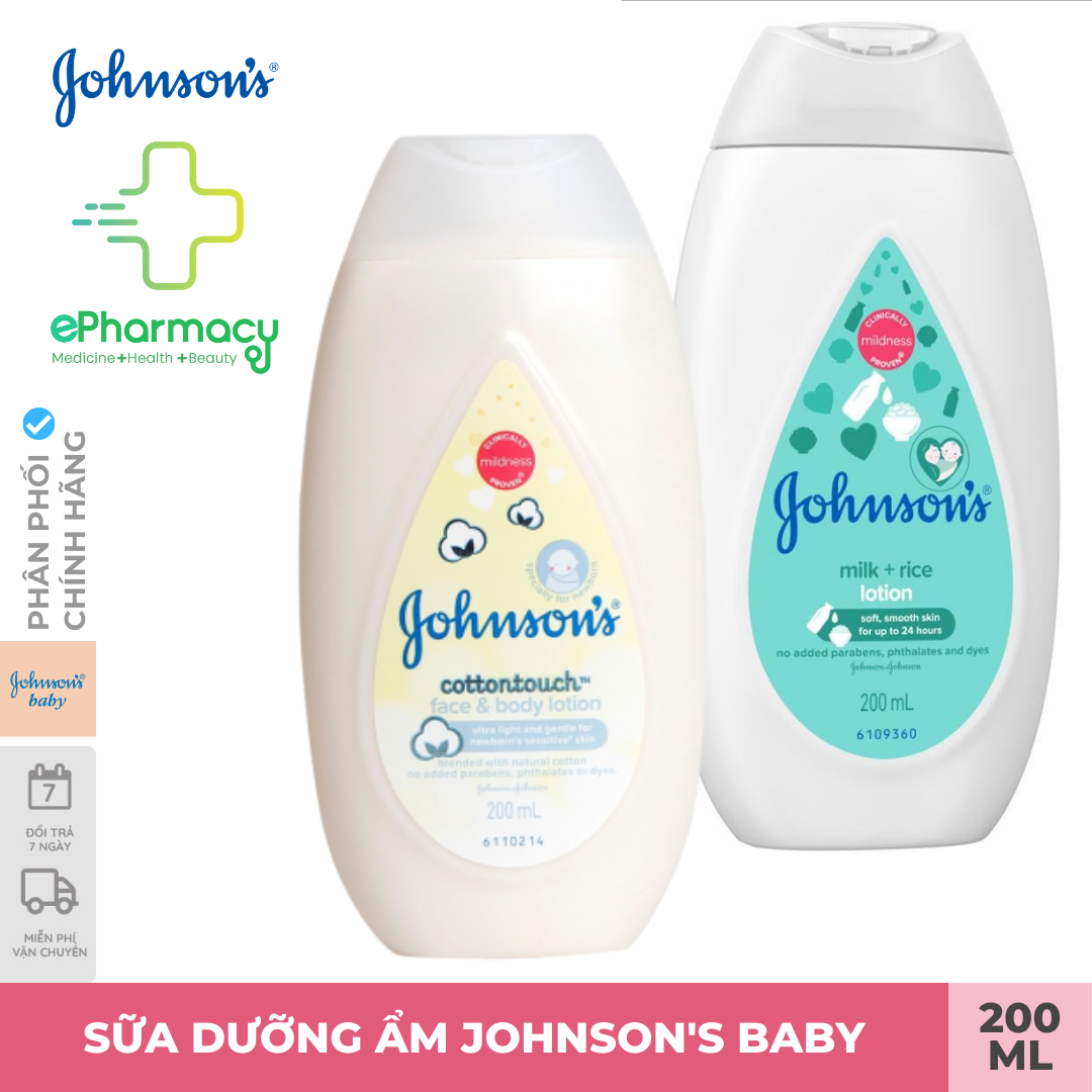 Sữa dưỡng thể Johnson s Baby - Sữa dưỡng ẩm toàn thân Johnson s Baby