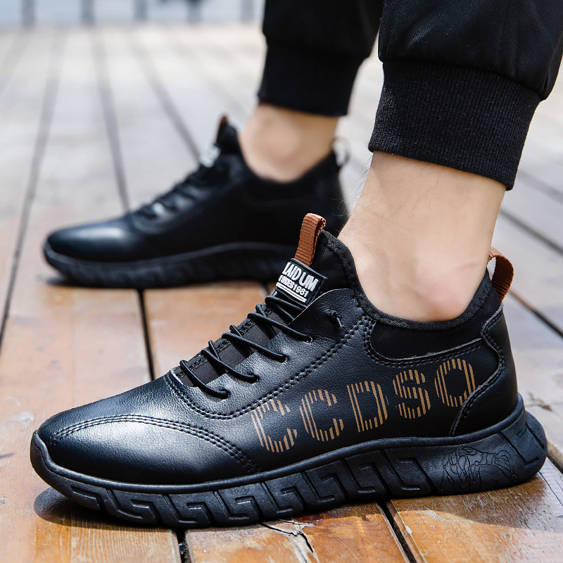 Giày sneakers nam thời trang Ohazo!, chất da cao cấp - Đế cao su chống trơn trượt, êm chân - Mẫu Giày nam Hot 2021