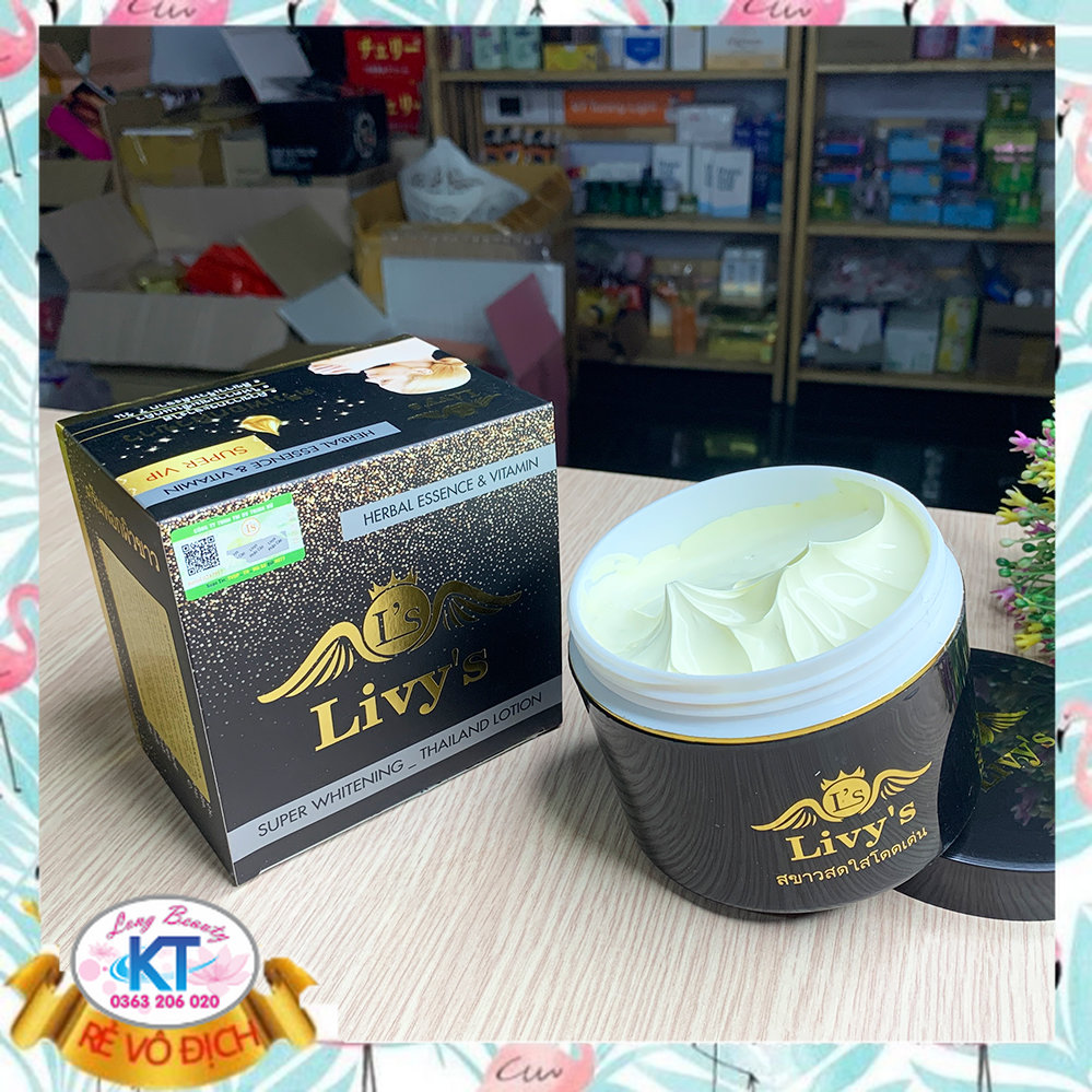 [Hàng Thái ] Kem body livy  chính hãng - Kem body Livy's Thái Lan hộp 250gr