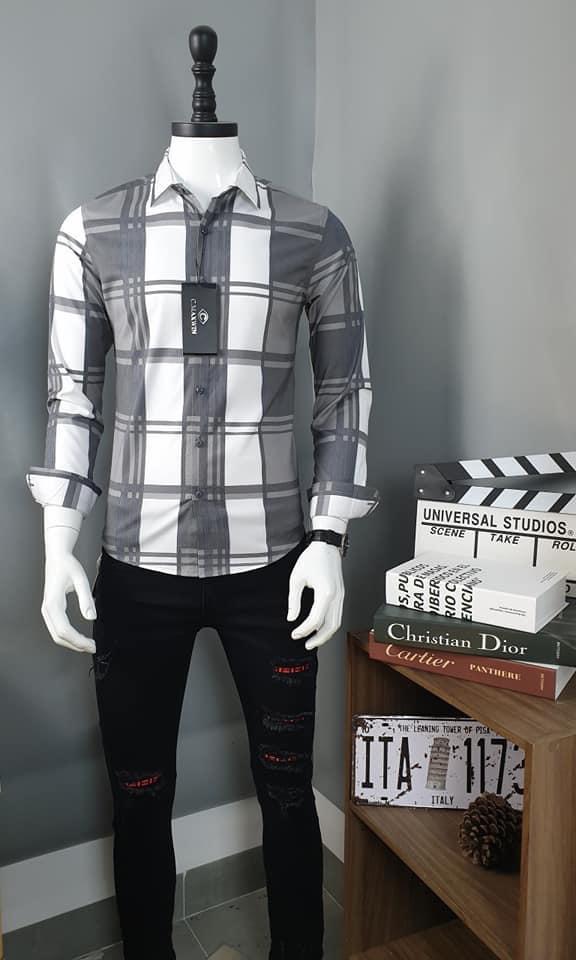 [HCM]ÁO SƠ MI NAM PHONG CÁCH THỜI TRANG HHP SÀNH ĐIỆU CÁ TÍNH