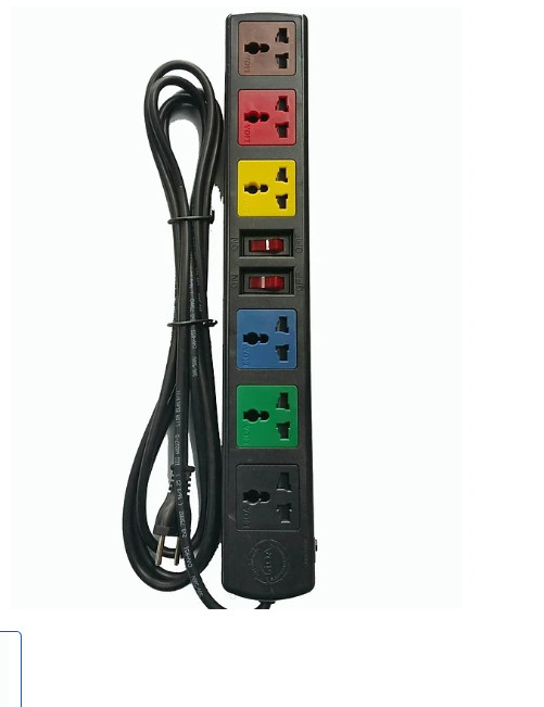 Ổ cắm lioa 6 ổ 5m dây đa năng - hàng chính hãng